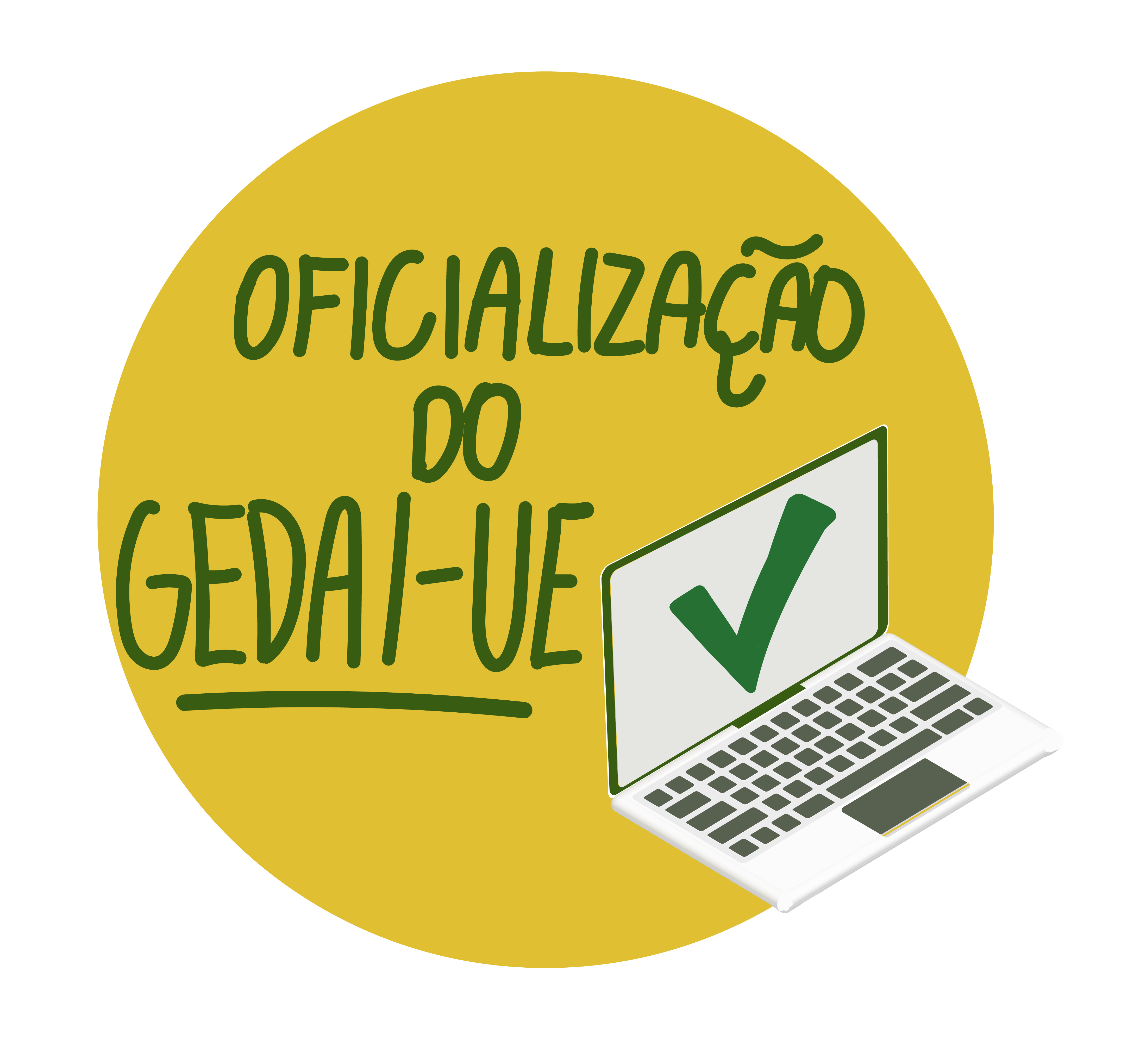 Ícone Oficialização do GEDAI-UE