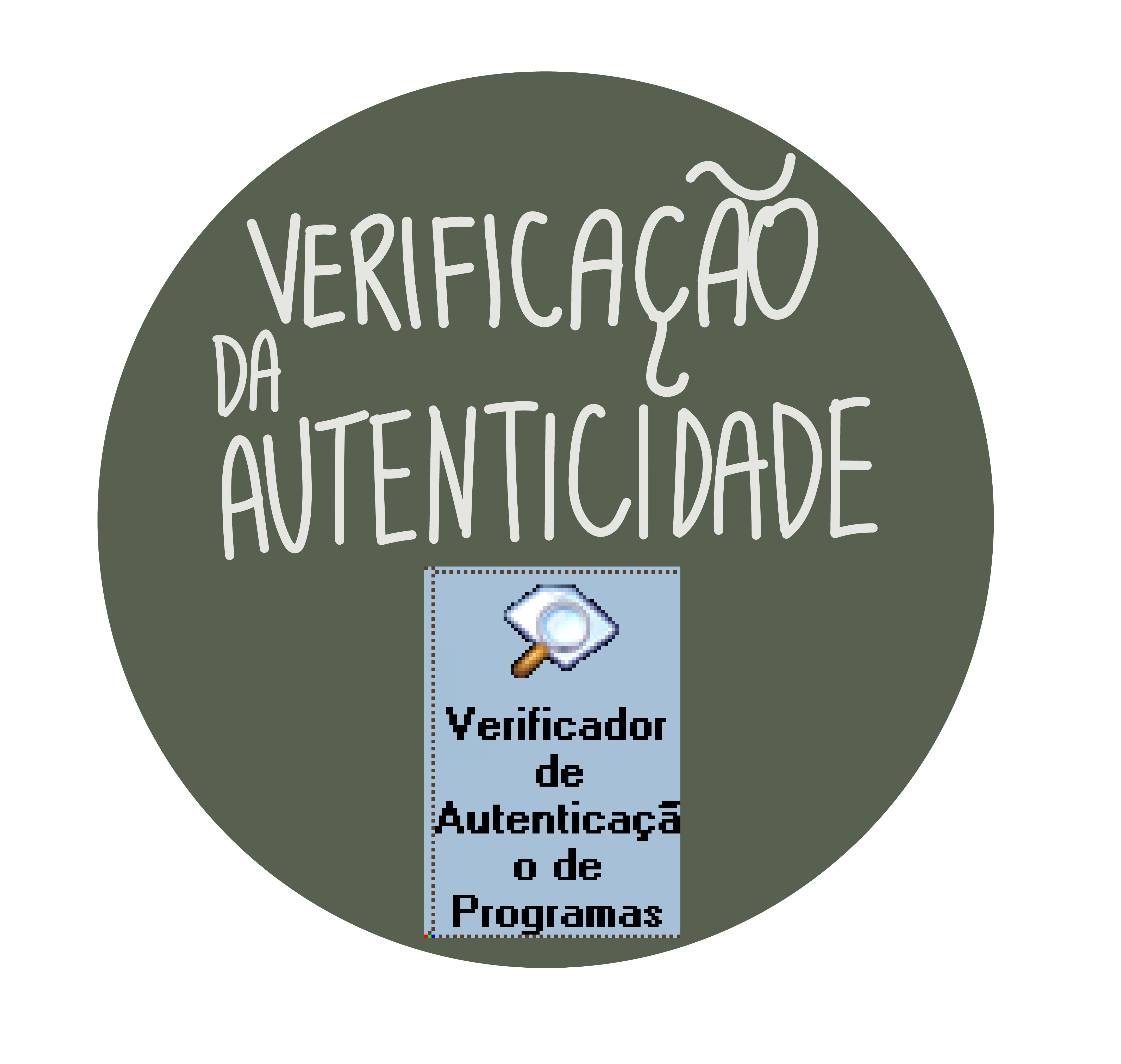 Ícone Verificação de autenticidade